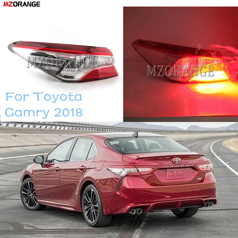 MZORANGE для Toyota Camry поворотник задние фонари в сборе стоп-сигнал задний бампер задняя противотуманная фара Стоп задний фонарь