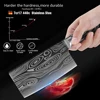 Kitchen Knife 5 7 8 inch 7Cr17 440C Stainless Steel Utility Cleaver Chef Knife Damascus Drawing Meat Santoku Cooking Tool Set ► Photo 2/6