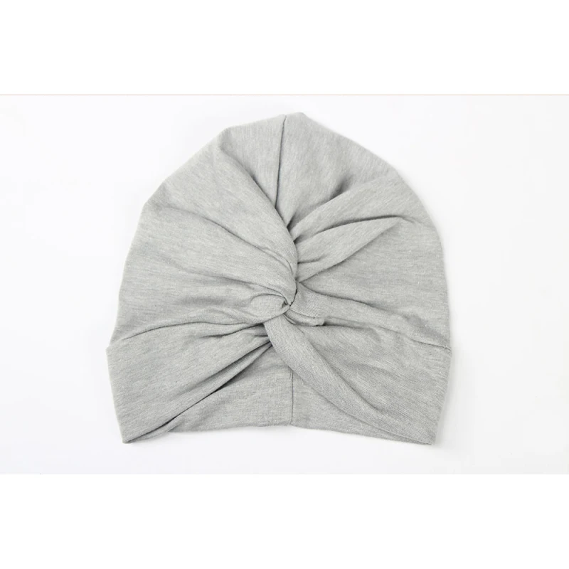 New Designed Cute Baby Hat Cotton Soft Turban Knot Girl Summer Hat Bohemian style Kids Newborn Cap for baby girls