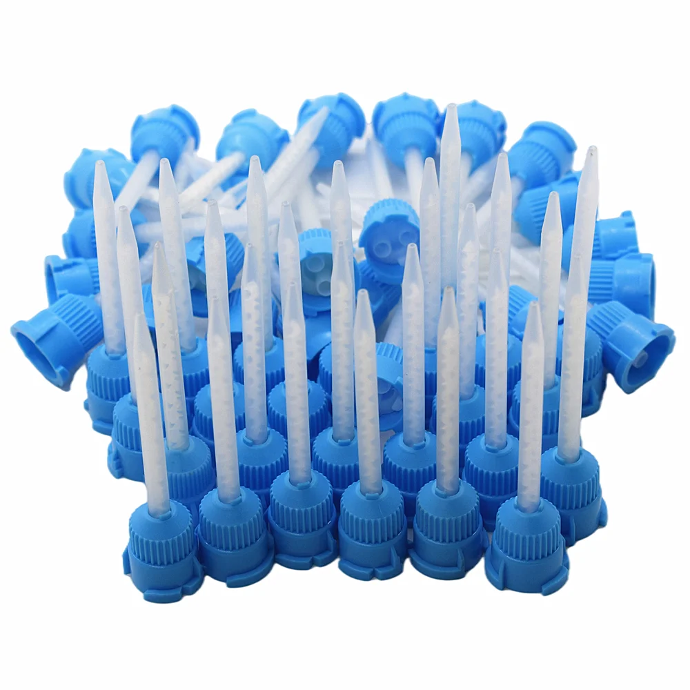 50 Pcs Epoxy Mixing Nozzle Tip For Adhesive Gun Applicator Static Mixer