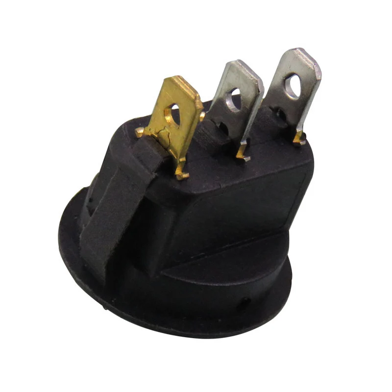 Interruttore A Bilanciere Rotondo SPST - 10A/250V Con Luce Rossa, Confezione Da 5 Pezzi - Foto 10