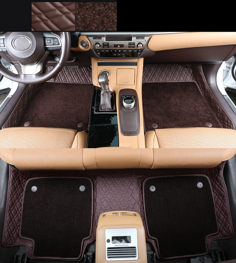 Lsrtw2017 для Lexus ES ES200 ES250 ES300h автомобильный коврик, коврик для ног, водонепроницаемые аксессуары для интерьера, 2012, 2013