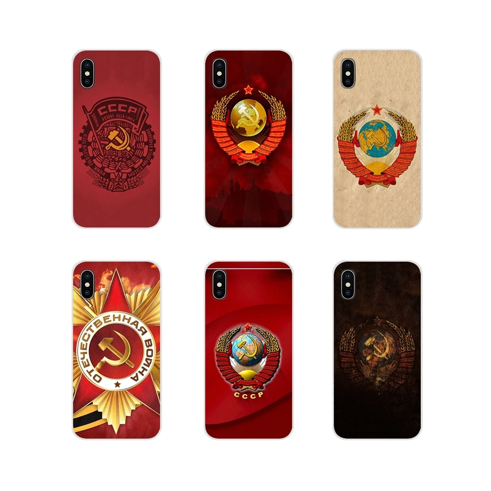 Accessories Phone Shell Cases Soviet Union USSR Grunge Flag For Huawei Honor 4C 5C 6X 7 7A 7C 8 9 10 8C 8S 8X 9X 10I 20 Lite Pro | Мобильные