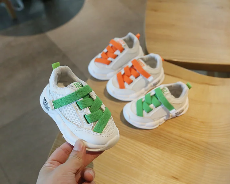 Г. Осенняя повседневная обувь для новорожденных девочек и мальчиков детская спортивная обувь дышащие Нескользящие уличные сетчатые кроссовки