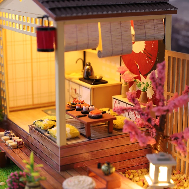 Miniature maison de poupée Kit chambre de Noël  Mini décoration de maison  de Noël-Bricolage-Aliexpress
