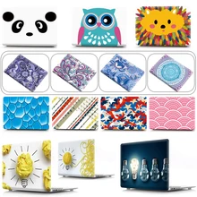 Ультрабук чехол для ноутбука Macbook Pro retina Air 11 12 13 15 для Mac Air 13 A1466 A1932 Pro 13,3 15 Оболочка Чехол для кожи