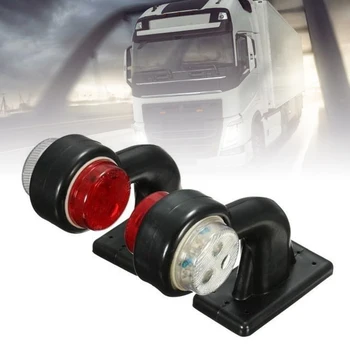 

Car Accessories 10-30V LED Lights 12 LEDs Side Marker Lights Warning Lights for Truck Van Pickup Lamps Auto Products