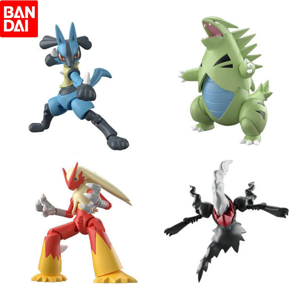 BanDai Pokemon 3 Lucario Darkrai блейзен с коробкой экшн Фигурки игрушки модели для детей