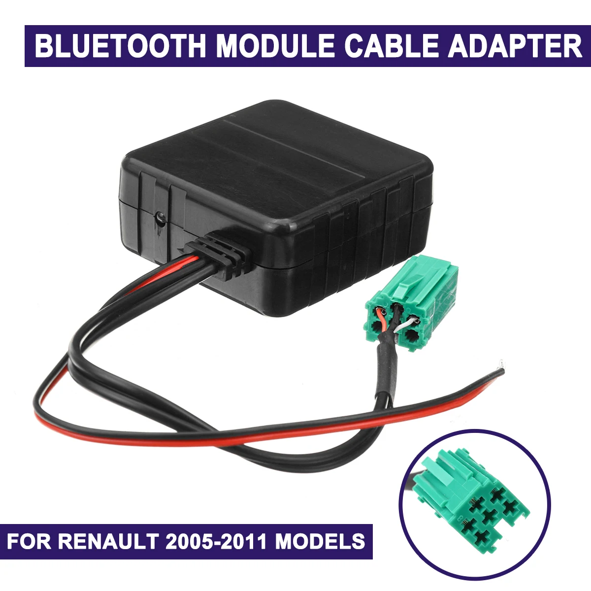 Для Renault CD Хост машина 2005-2011 модели автомобиля bluetooth модуль Aux приемник кабель
