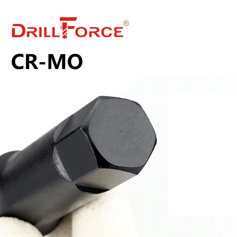 Drillforce 1/2" Drive Impact Hex Socket Bit H4/H5/H6/H7/H8/H9/H10/H11/H12/H13/H14/H15/H16/H17/H18/H19/H20/H21/H22/H24/H27/H30 4