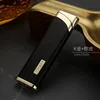 Baicheng Creative Metal Ultra-thin Windproof Lighter Boutique Leather Men and Women Cigarette Case Inflatable Lighter Gadget 6