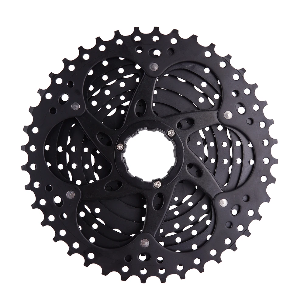 ZTTO 9 Speed 11-40T Cassette Black 9Speed 40T Freewheel 11-40 9s K7 Compatible MTB Mountain Bike M430 M4000 M3000