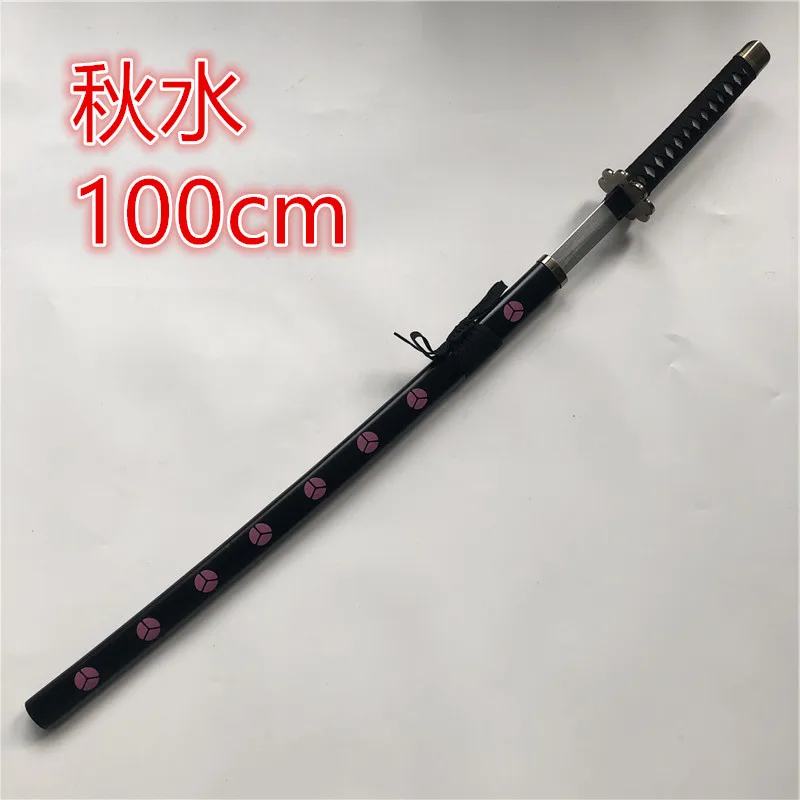 Anime Cosplay Akimizu 1:1 Roronoa Zoro Sword Weapon Armed Katana Espada Wood Ninja Knife Samurai Prop Toys 100cm | Дом и сад