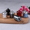Metal Mini Pill Box Case Bottle Cache Drug Container Keychain Medicine Box Waterproof Alloy Holder Health Care For Travel ► Photo 3/6