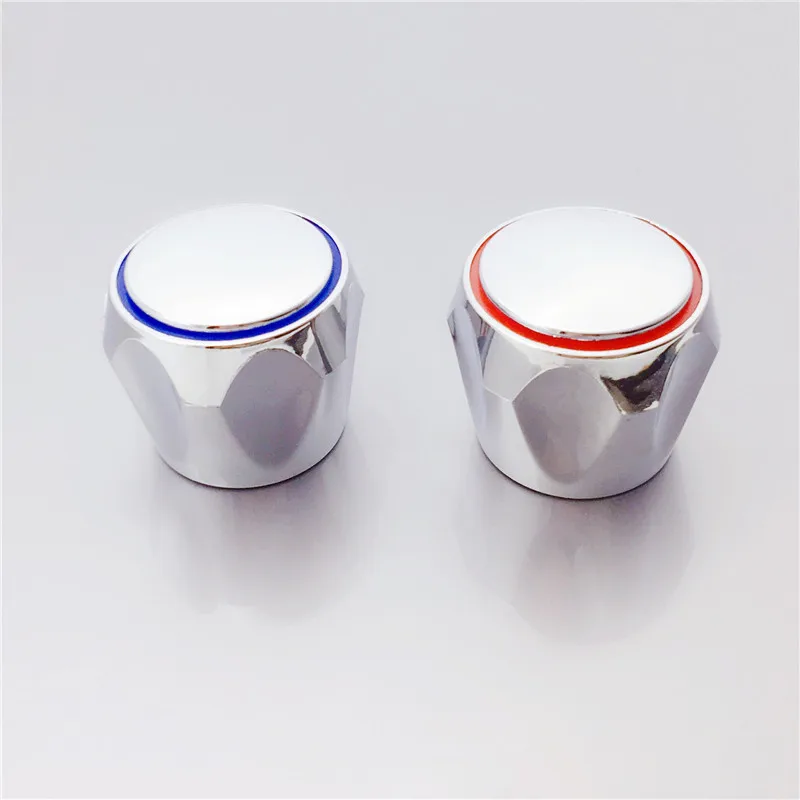 Red kitchen Triangle Valve Plastic Hand Wheel Faucet Handwheel Handle Quick Opening Angle Valve ABS Handwheel Accessories - Цвет: Red