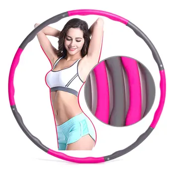 

Fitness Exercise Weighted Hoop for Adults Lose Weight Fast Exercise Travel Workout Fat Burning Healthy Detachable