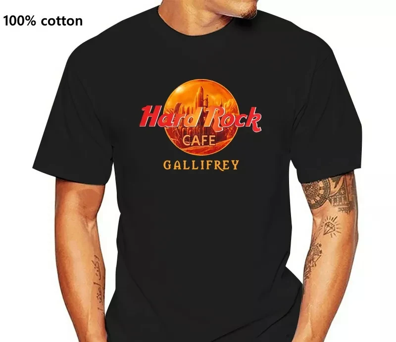 Hard Rock Gallifrey T Shirt Vintage Cafe