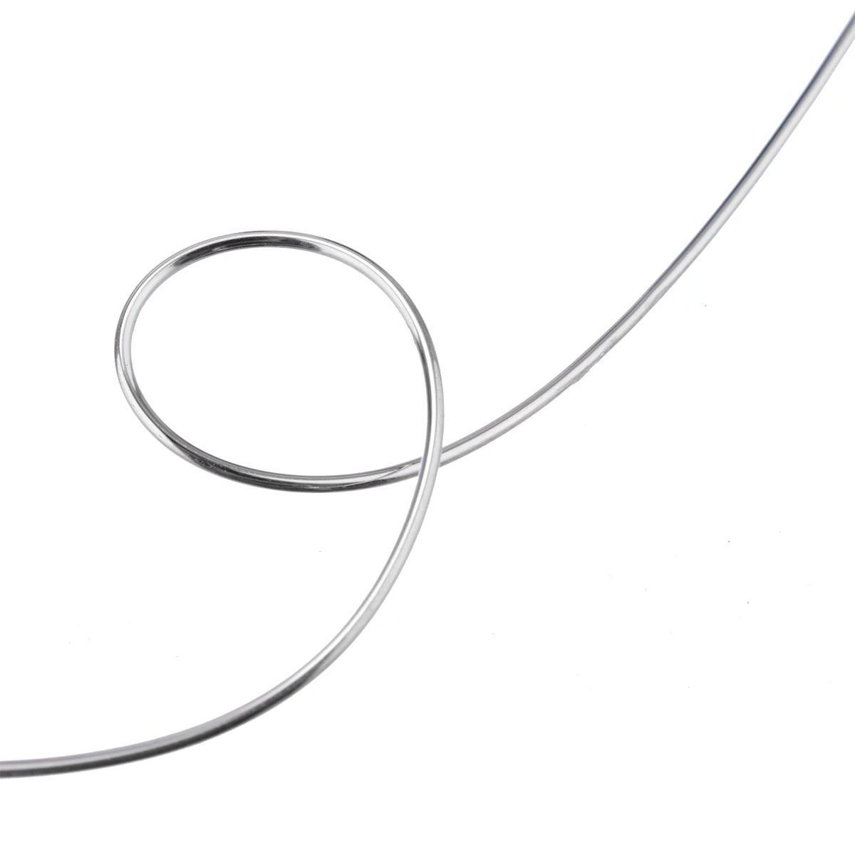 1pc Solder Wire 63/37 Tin lead Solder Wire Rosin Core Soldering 2% Diameter Approx 0.8mm Flux Reel Tube Silver