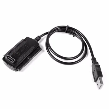 

USB 2.0 To IDE SATA Adapter Cable For 2.5/3.5 Inch Hard Drive Disk HDD Converter Support Hot Plug No Driver Needed