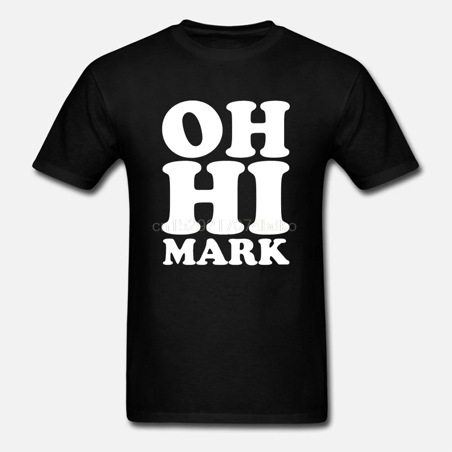 Футболка с короткими рукавами Oh hi mark|Футболки| |