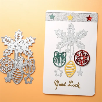 

Eastshape Leaves Metal Cutting Dies Snowflake for Card Making Scrapbooking Embossing Diecut Stencil Crafts Christmas Decoration