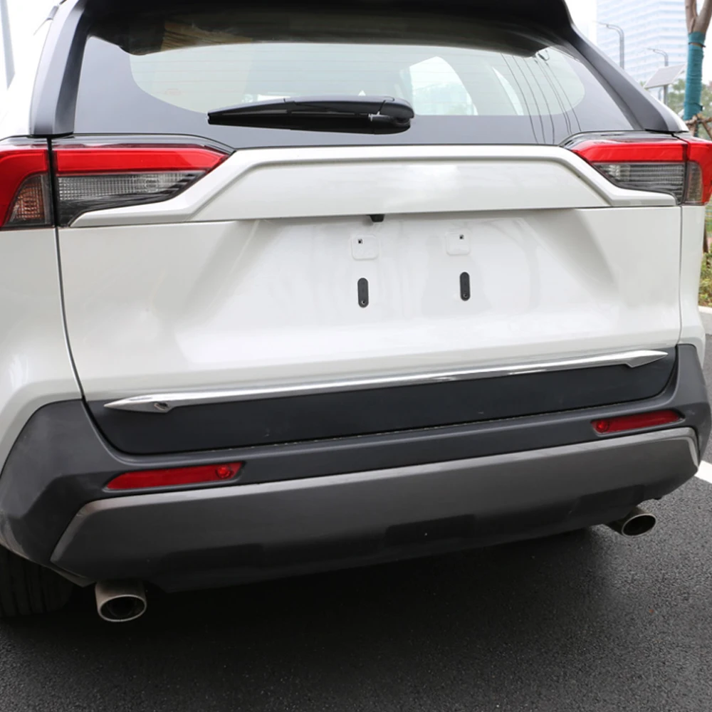 Для Toyota Rav4 XA50 2019 2020 декоративная накладка на дверь багажника хромированные
