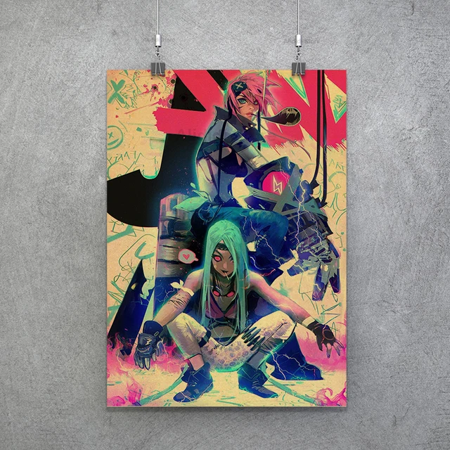 Popular TV Show Arcane Kraft Paper Poster Vi Viktor Jayce Jinx Home Decor Study Bedroom Bar Cafe Wall Paintings Stickers Posters Poster