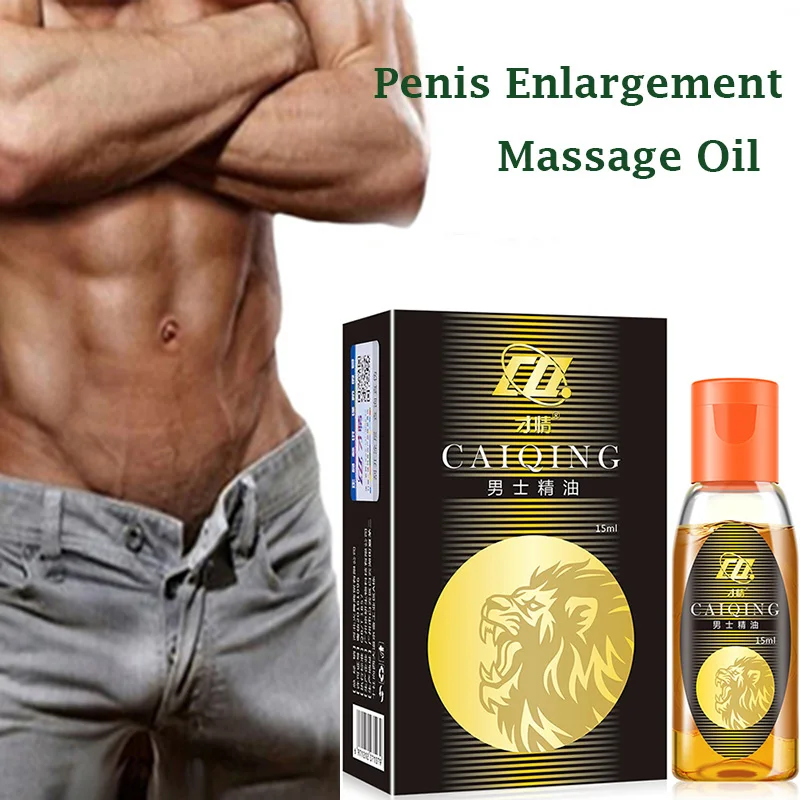 Penis Thickening Growth Man Big Dick Liquid Cock Erection Enhance Men Health Care Enlarge Massage Enlargement Oils
