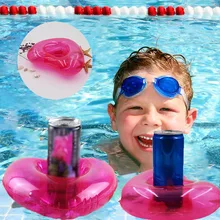 Портативный надувные подстаканник, держатель для напитков, Плавательный Бассейн Плавать купальный игрушка для бассейна вечерние украшения бар подставки вечерние милая игрушка