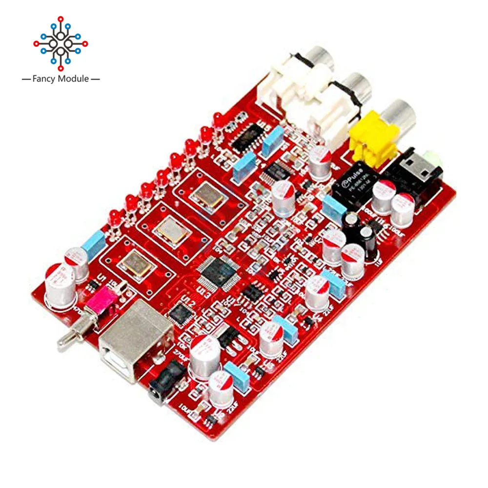 Diymore XMOS PCM5102 TDA1308 USB DAC плата декодирования 384 кГц/32 бит