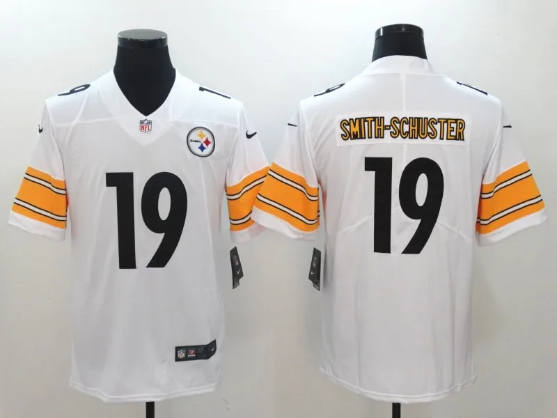 AS PICTURE Мужчины Питтсбург Бен роэтлисбергер Antonio коричневый T.J. Watt JuJu Smith-Schuster черный альтернативный паровой Бесконтактный Джерси BHR01 - Цвет: AS PICTURE