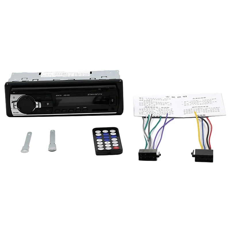 1DIN Car Radios Stereo Remote Control Digital Bluetooth Audio Music Stereo 12V Car Radio Mp3 Player USB/SD/AUX-IN