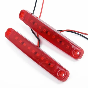 

ABS Side lights Plastic Replacement Waterproof DC 24V 9 LED Turn signals