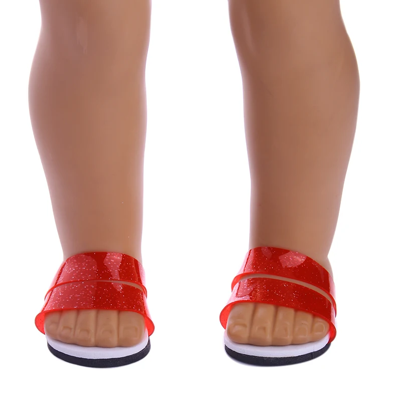 LUCKDOLL 6 цветов повседневной обуви подходит 18 дюймов Американский 43cmBabyDoll одежда аксессуары, игрушки для девочек, поколение, подарок на день рождения