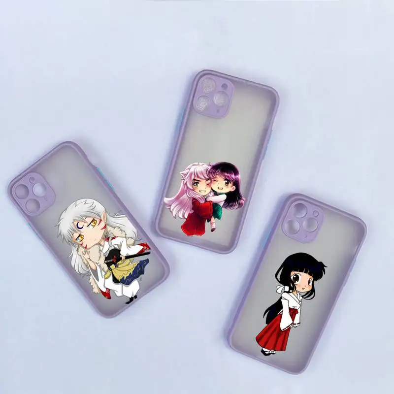 Горячие аниме Inuyasha Higurashi чехлы для телефонов iphone 12 11 Pro Max Mini XS 8 7 Plus X SE 2020 XR