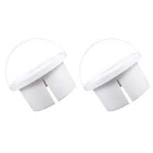 

2pcs Paint Brush Basins Paint Brush Tubs with Brush Holder and Color Tray