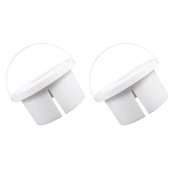 2pcs Paint Brush Basins Paint Brush Tubs with Brush Holder and Color Tray