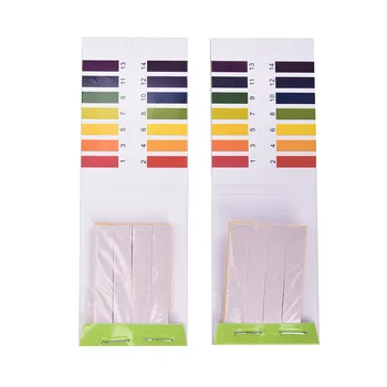 

New 80 Strips PH Test Strip Full Range pH Acid Alkaline 1-14 Test Paper Water Litmus Testing Kit Chemistry Teaching Supplies