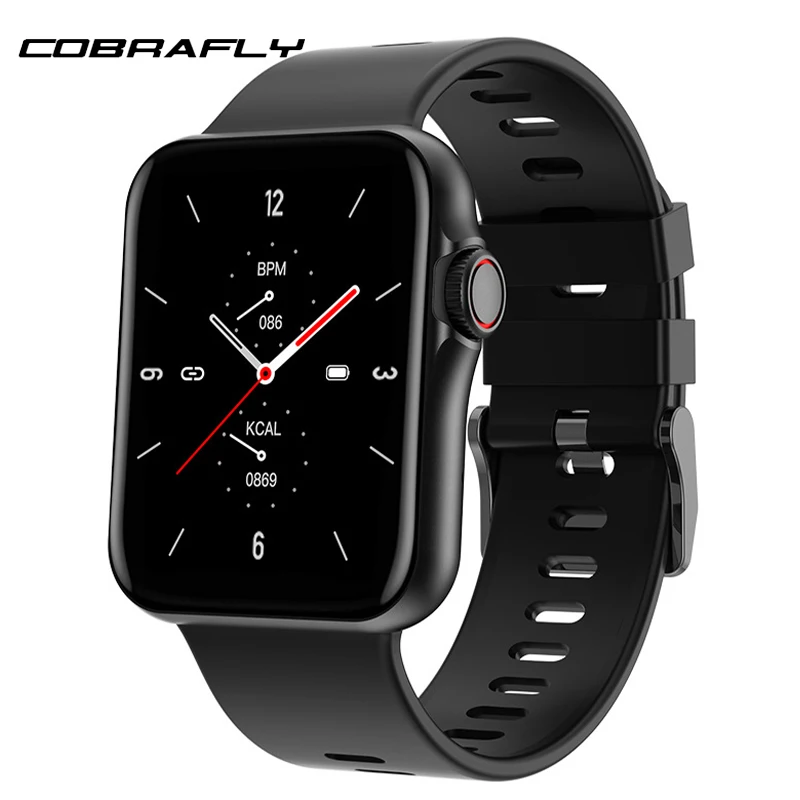 COBRAFLY D06 Plus Смарт-гадзіннік Bluetooth Call Fitness Step SmartWatch ЭКГ-тэрмометр для выяўлення