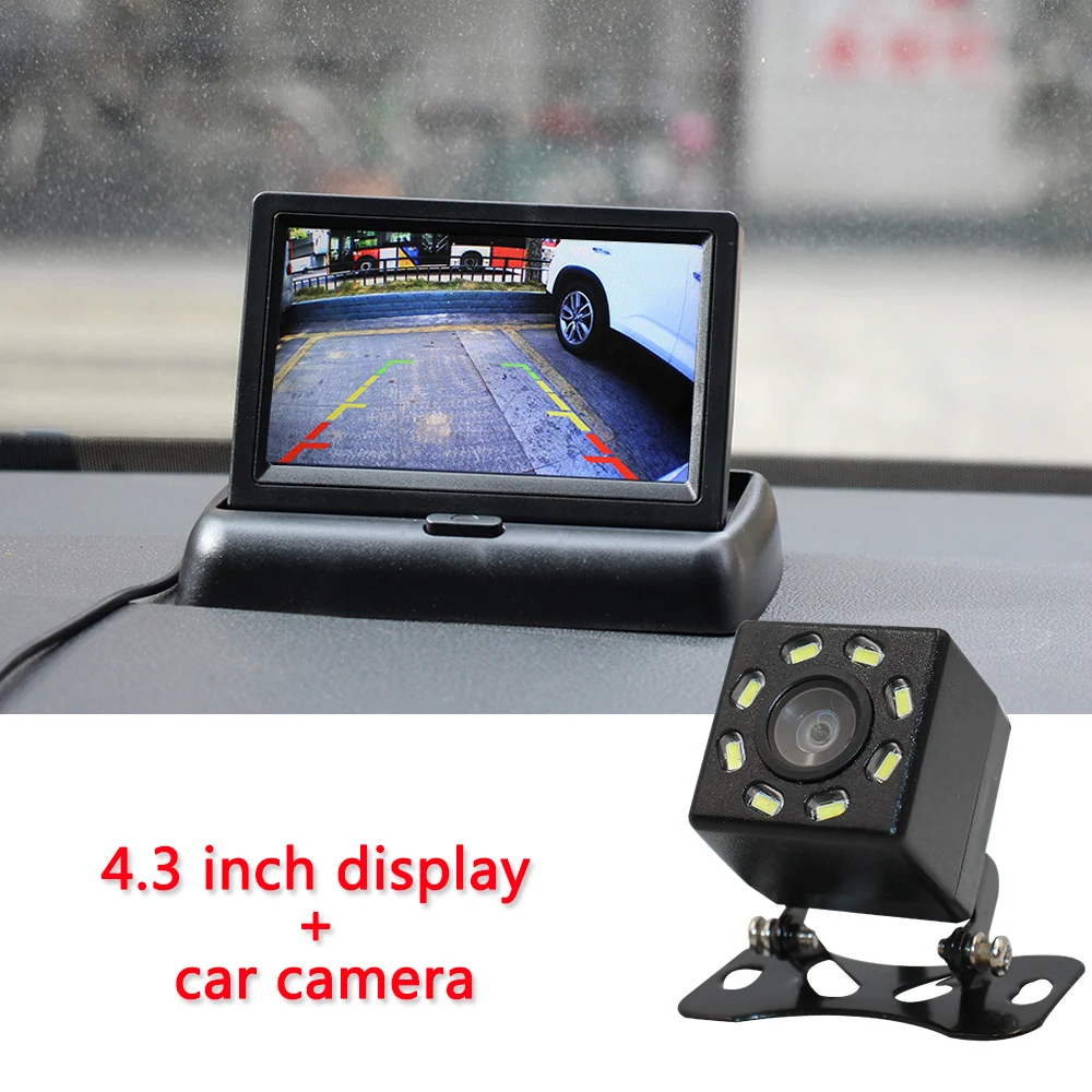 Smartour Автомобильная камера заднего вида для парковки HD цветная камера заднего вида автомобильный монитор для парковки 140 градусов Водонепроницаемая Автомобильная камера заднего вида