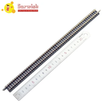 

Surwish 1 Pcs 28cm 1:160 Scale S280 / S280-SL Straight Track With 9mm Gauge For N-Scale Train Model