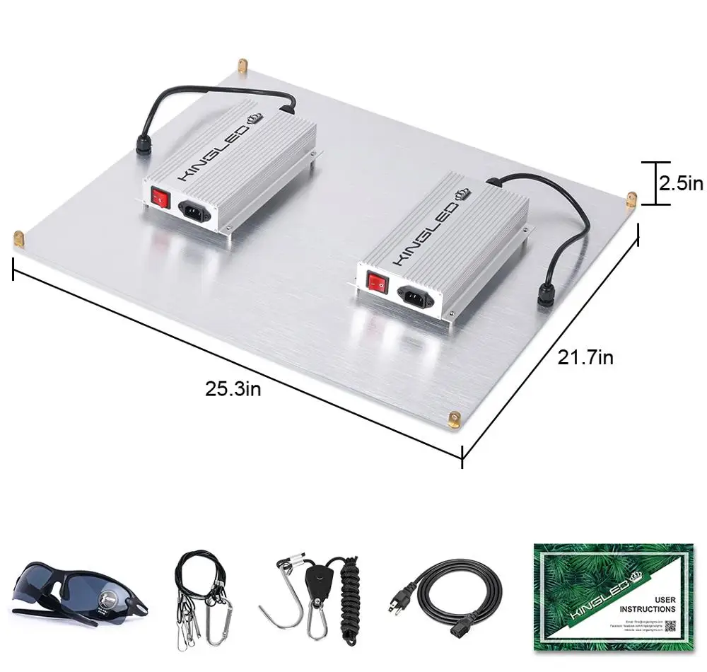 King Plus Led Grow Light Full Spectrum Quantum Board 1000w 2000w 3000w 4000w Samsung Lm301b Ul Listed Driver For Indoor Plants Led Grow Lights Aliexpress