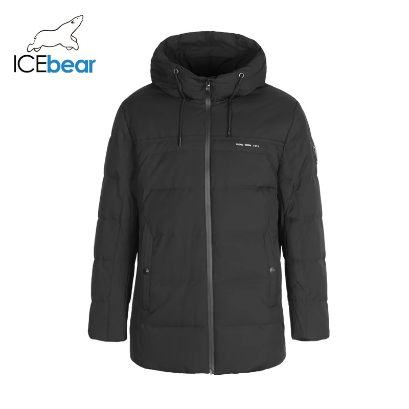 ICEbear 2019 новый зимний мужской пуховик размера плюс зимние куртки модная мужская