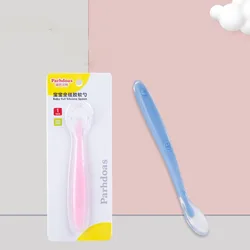 Baby Full Silicone Spoon Children's Tableware Feeding Tableware Silicone Spoon Silicone Soft Spoon Utensils Goods Solid Things