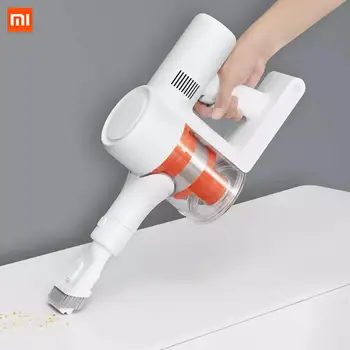 

2020 Xiaomi Mijia Wireless Vacuum Cleaner K10 150AW Suction Power Smart Induction Flfoor Brush LCD HD Screen Home Cleaning Tools