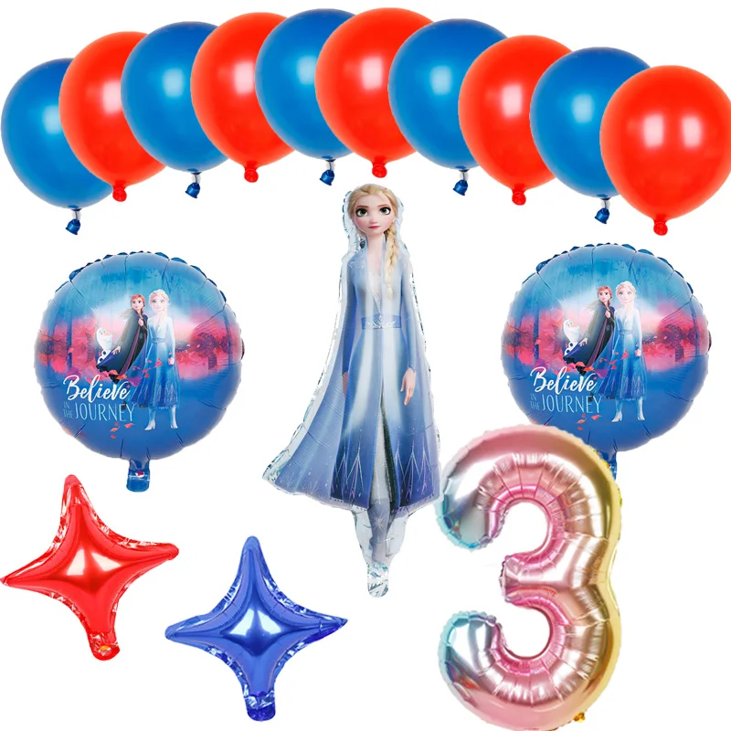 1 комплект Эльза баллоны Олаф globos Frozen 2 32 дюйма детский душ девочка фольга