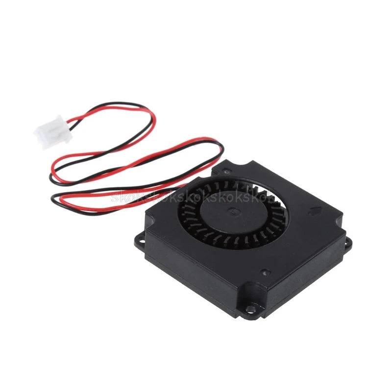 Cooling Fan Blower DC Turbo Ball Bearing 3D Printer Accessories Wire 5V 12V 24V D03 dropship