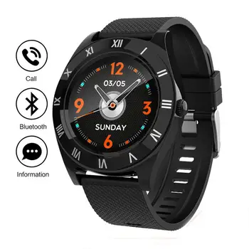 

HobbyLane M11 Sim Smart Watch Smartwatch For Android Sport Bluetooth Metal Fitness Smart Watch TF Card Roman Character