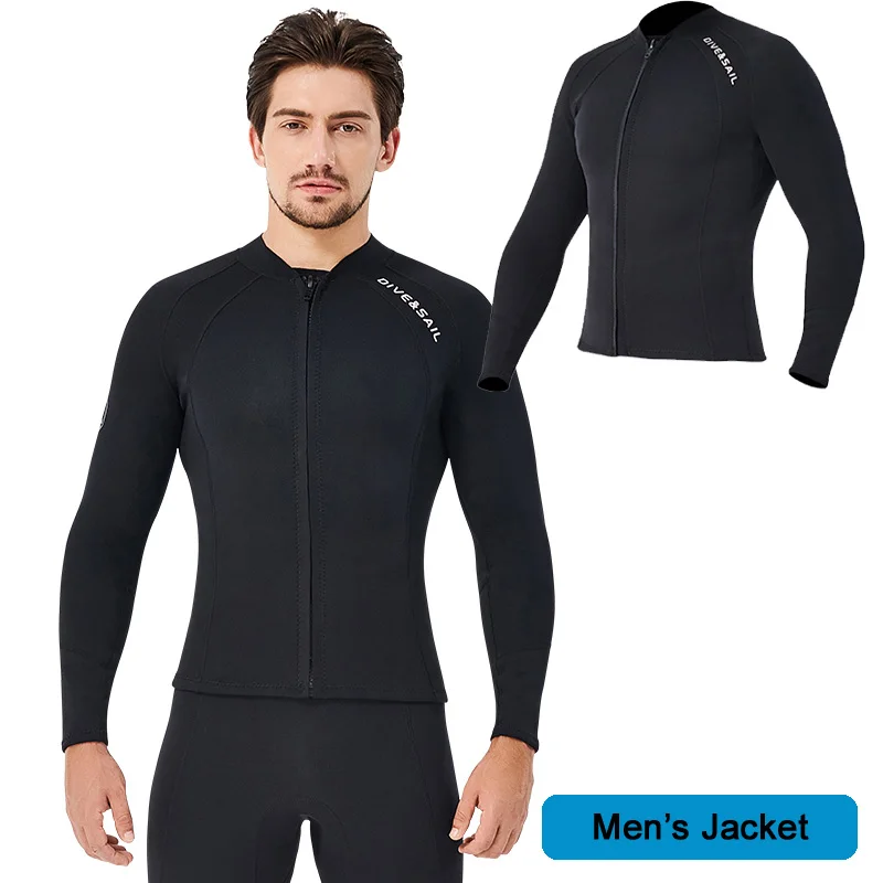 Wetsuits Tops and Bottoms for Men/Women, Neoprene Jacket