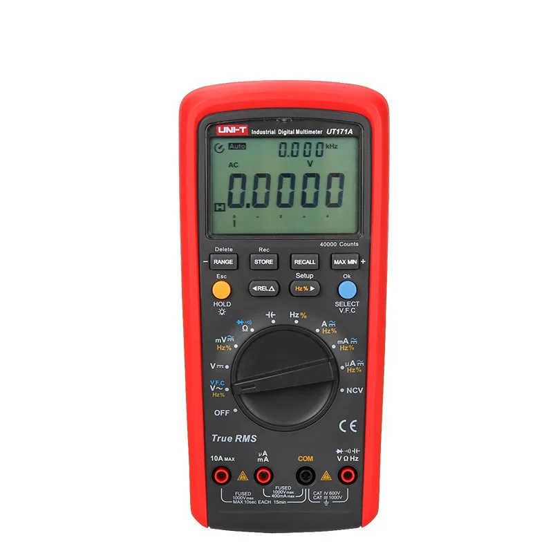 UNI-T UT171A UT171B UT171C Промышленный Цифровой мультиметр True RMS Bluetooth коммуникация |